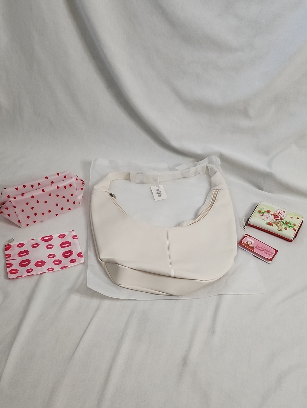 Loungefly "Strawberry Shortcake" Wallet, Hobo Bag and Accessories